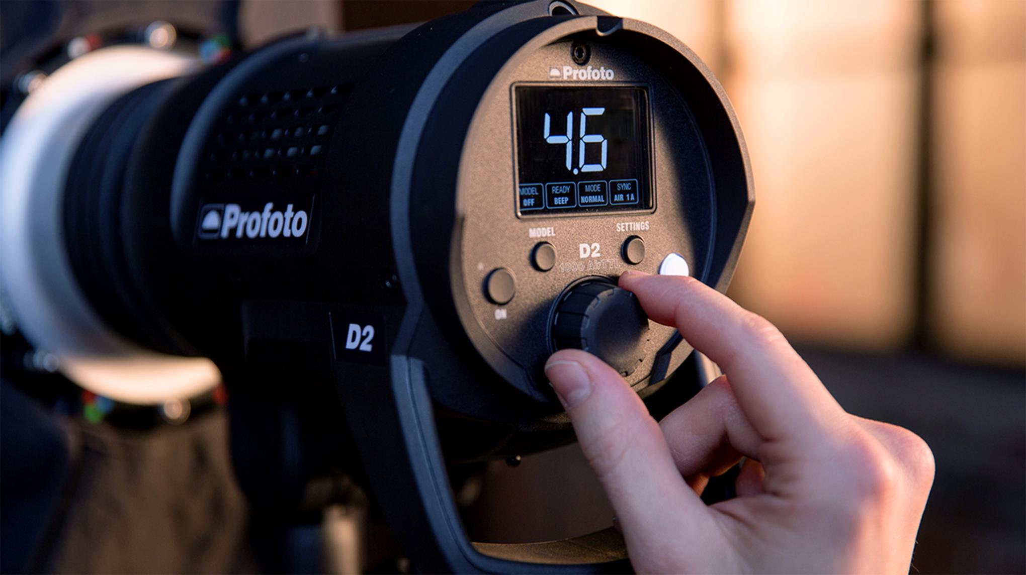 Profoto D2 Quick to set up Easy to use